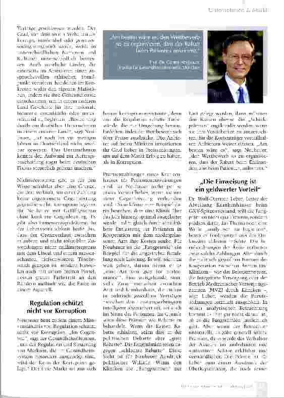 Vorschauseite 2: Kooperation ohne Korruption
