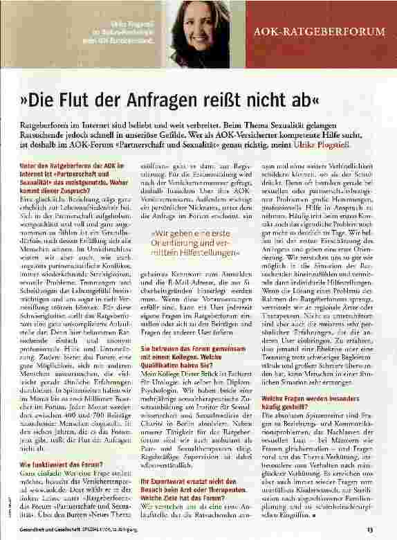 Vorschauseite 1: Die Flut der Anfragen reißt nicht ab