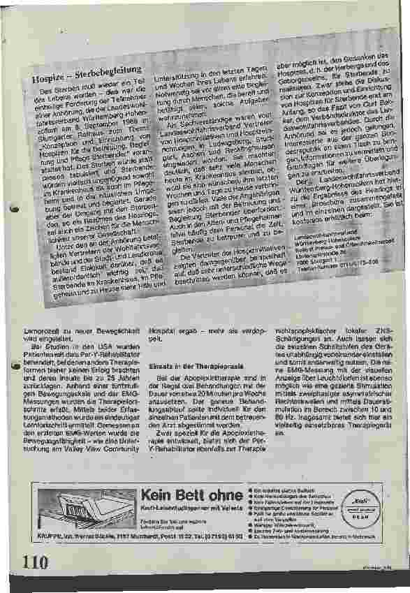 Vorschauseite 3: Ein neuer Weg zur Schlaganfallrehabilitation