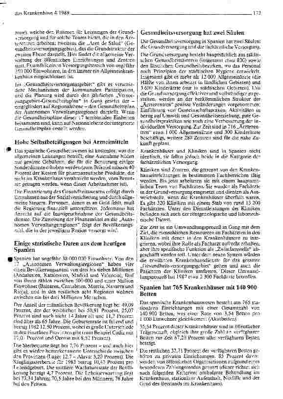 Vorschauseite 2: Die Entwicklung des spanischen Gesundheitswesens