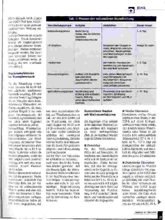 Vorschauseite 2: Wenn die Wunde nicht heilen will... Therapiesuchende Hautläsionen in der Praxis