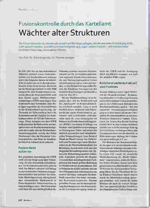 Vorschauseite 1: Wächter alter Strukturen