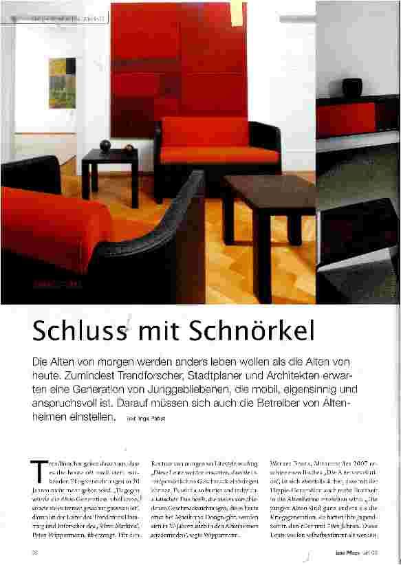 Vorschauseite 1: EinrichtungSchluss mit Schnörkel