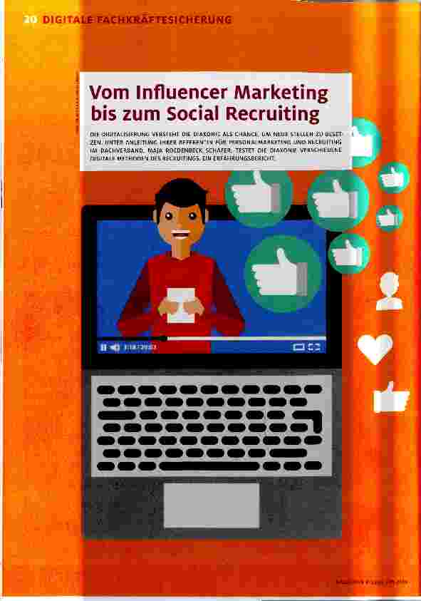 Vorschauseite 1: Vom Influencer Marketing bis zum Social Recruiting