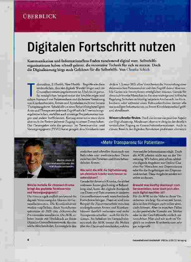 Vorschauseite 1: Digitalen Fortschritt nutzen