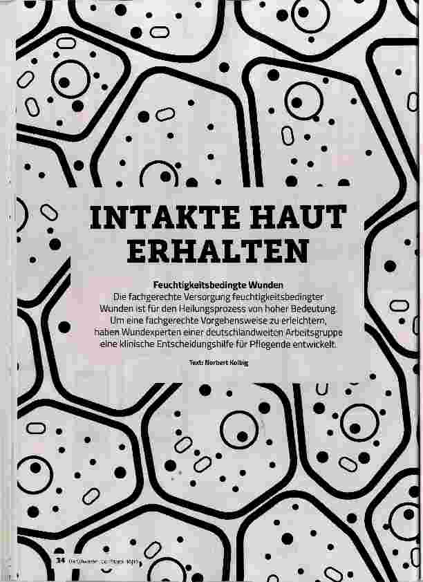 Vorschauseite 1: INTAKTE HAUT ERHALTEN