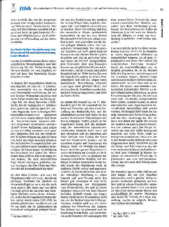 Vorschauseite 4: Pflegende und Ärzte zwischen High-Teh und Patientenorientierung