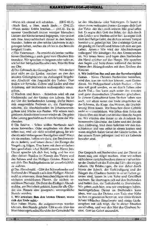 Vorschauseite 2: Sterbende Begleiten