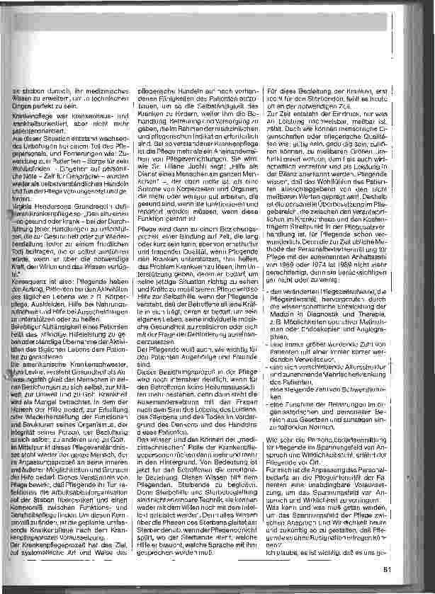 Vorschauseite 2: Pflege im Spannungsfeld von Anspruch und Wirklichkeit