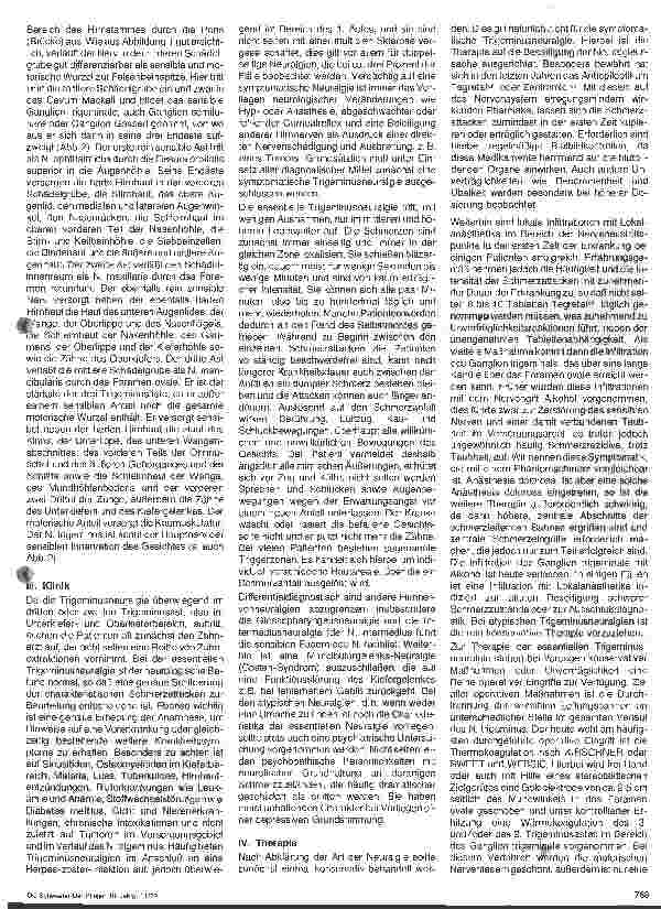 Vorschauseite 2: Die Trigeminusneuralgie Themen aus der Neurochirurgie, 22. Folge