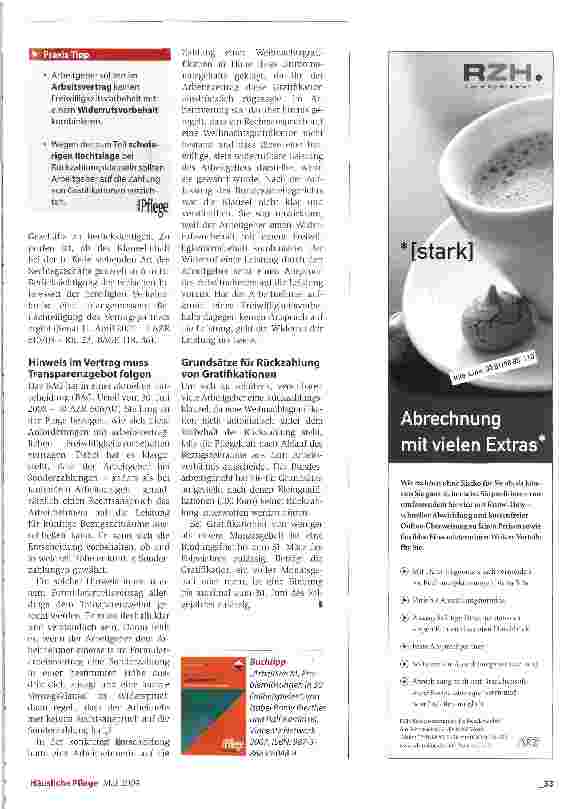 Vorschauseite 2: Vorbehalt nicht falsch kombinieren