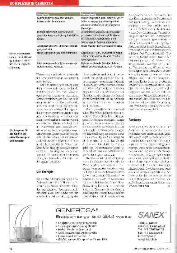 Vorschauseite 5: Geburten nach Sectio Hält die Naht?