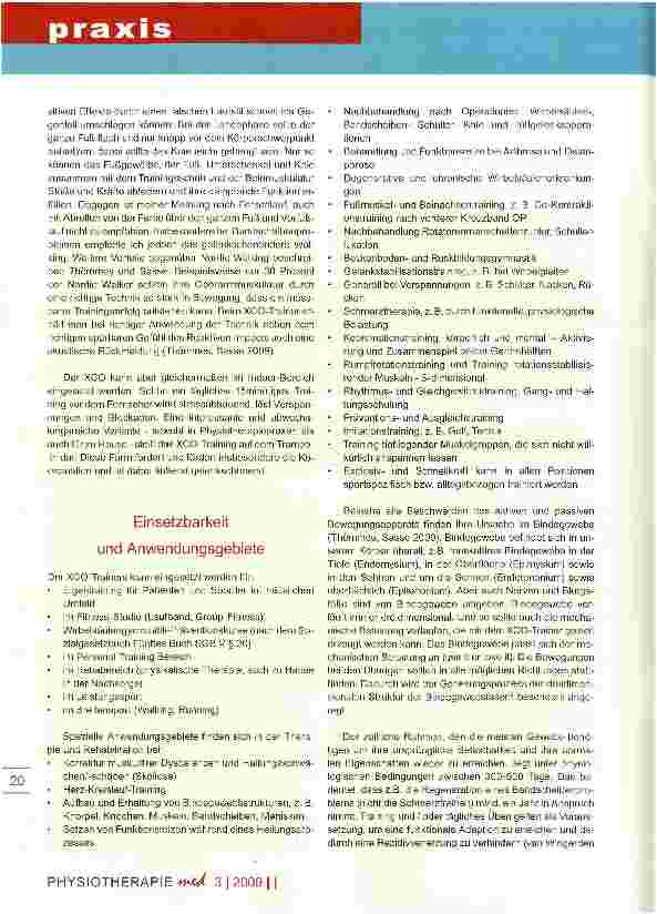 Vorschauseite 4: Behandlungsziel KRÄFTIGUNGTrainingsund Therapiekonzept mit dem XCO-Trainer