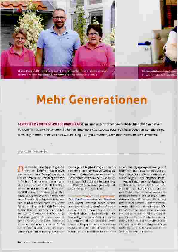 Vorschauseite 1: Mehr Generationen