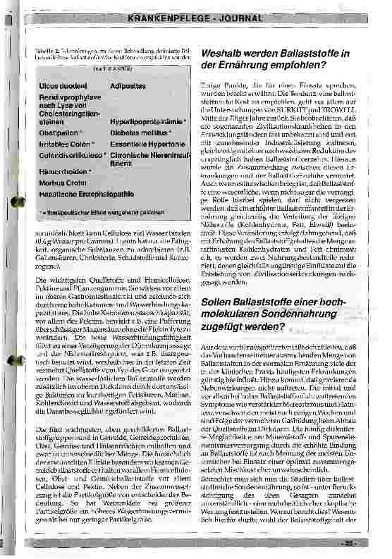 Vorschauseite 2: Niederund hochmolekulare Diät-Ballaststoffe