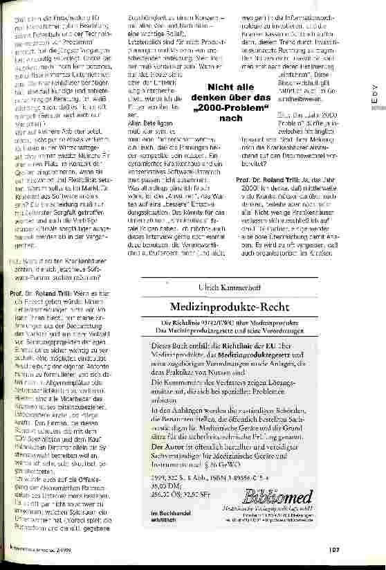 Vorschauseite 3: EDV: Weitere Turbulenzen vorhersehbar