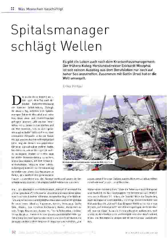 Vorschauseite 1: Spitalsmanager schlägt Wellen