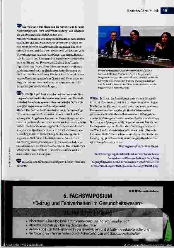 Vorschauseite 2: Kultur der Kooperation