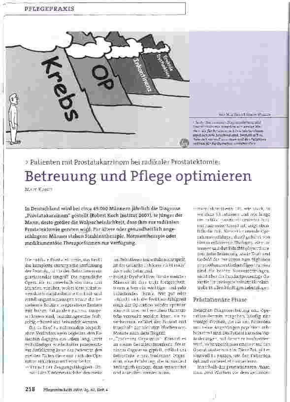 Vorschauseite 1: Betreuung und Pflege optimieren