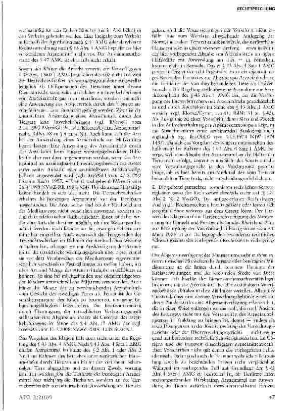 Vorschauseite 2: Apothekenmonopol - Abgabe von Arzneimitteln
