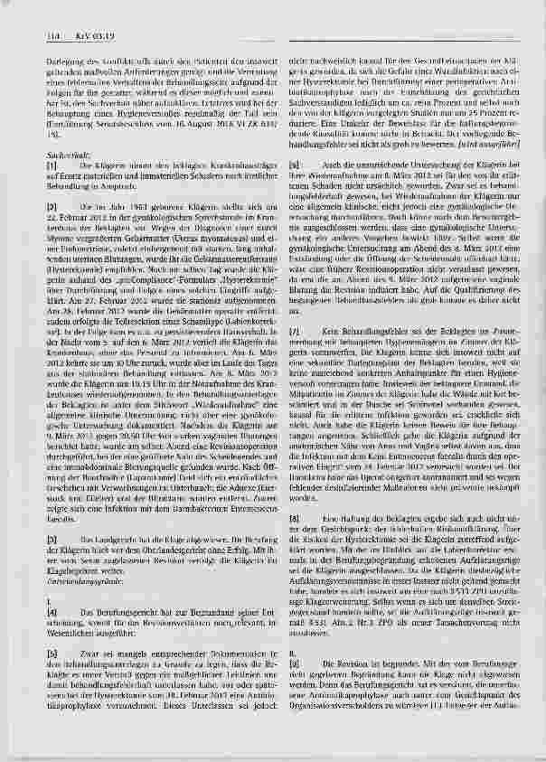 Vorschauseite 2: Arzthaftungsrecht Darlegungslast des Patienten im Arzthaftungsprozess Hygieneverstoß§823 Abs. 1 BGB, §138 ZPO