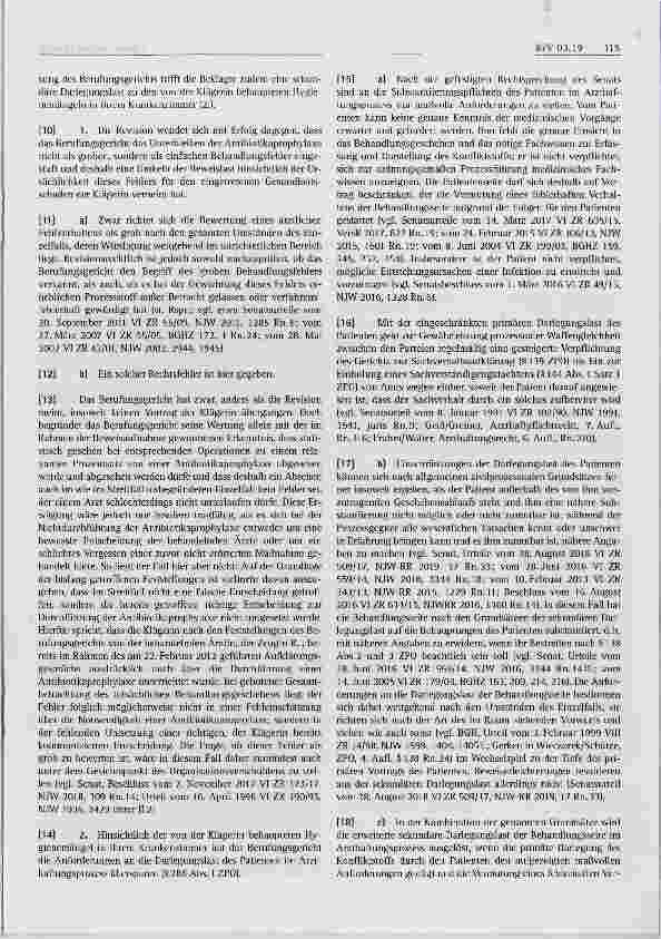 Vorschauseite 3: Arzthaftungsrecht Darlegungslast des Patienten im Arzthaftungsprozess Hygieneverstoß§823 Abs. 1 BGB, §138 ZPO