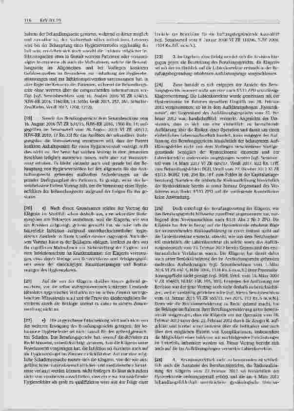 Vorschauseite 4: Arzthaftungsrecht Darlegungslast des Patienten im Arzthaftungsprozess Hygieneverstoß§823 Abs. 1 BGB, §138 ZPO