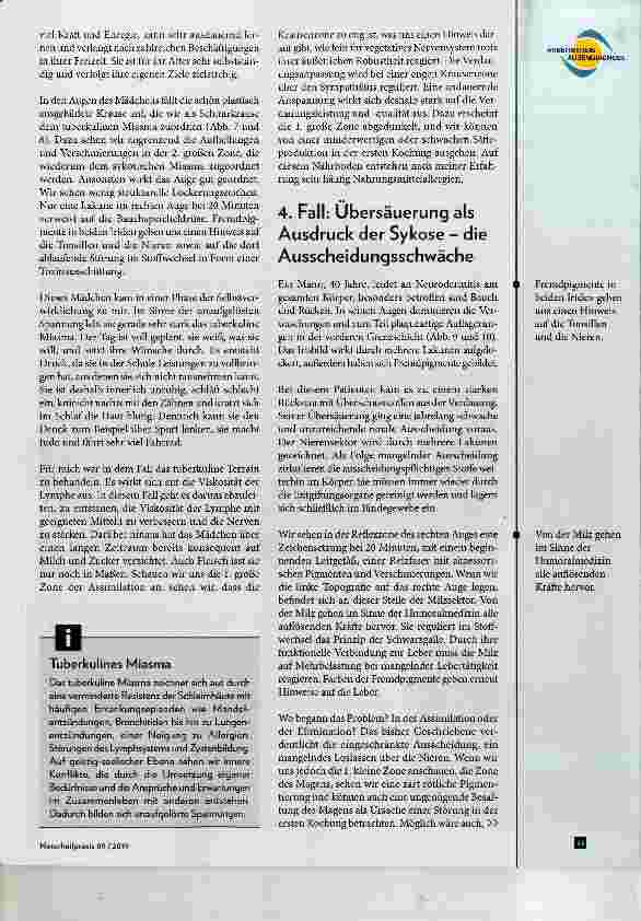 Vorschauseite 5: Hautleiden im Fokus der Augendiagnose