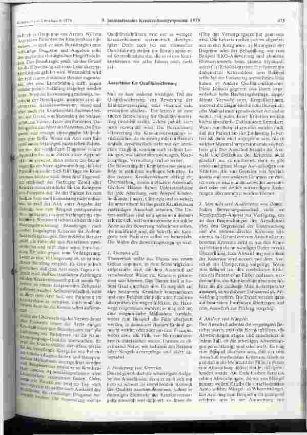 Vorschauseite 2: Methoden und Ergebnisse der Qualitätssicherung im Bereich von Diagnostik und Therapie in den USA