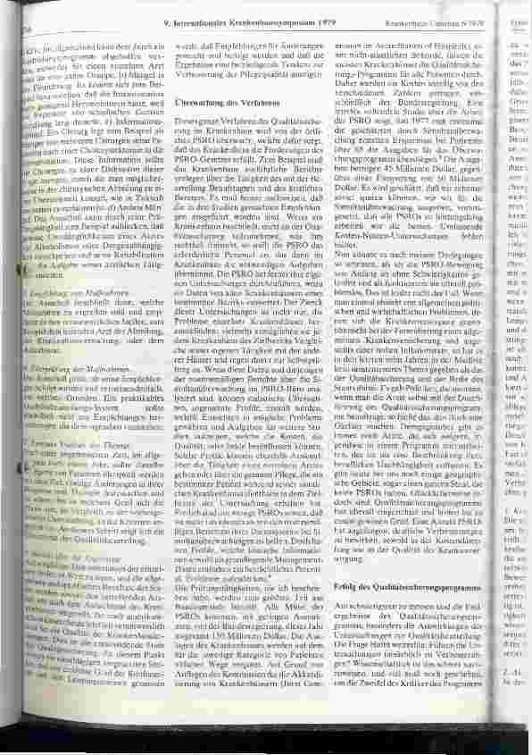 Vorschauseite 3: Methoden und Ergebnisse der Qualitätssicherung im Bereich von Diagnostik und Therapie in den USA