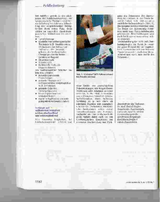 Vorschauseite 4: Fehlbelastungen im Sport - eine sportmedizinisch-physiotherapeutischeHerausforderung par excellence