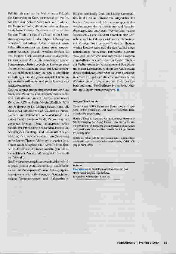 Vorschauseite 2: Caring Community