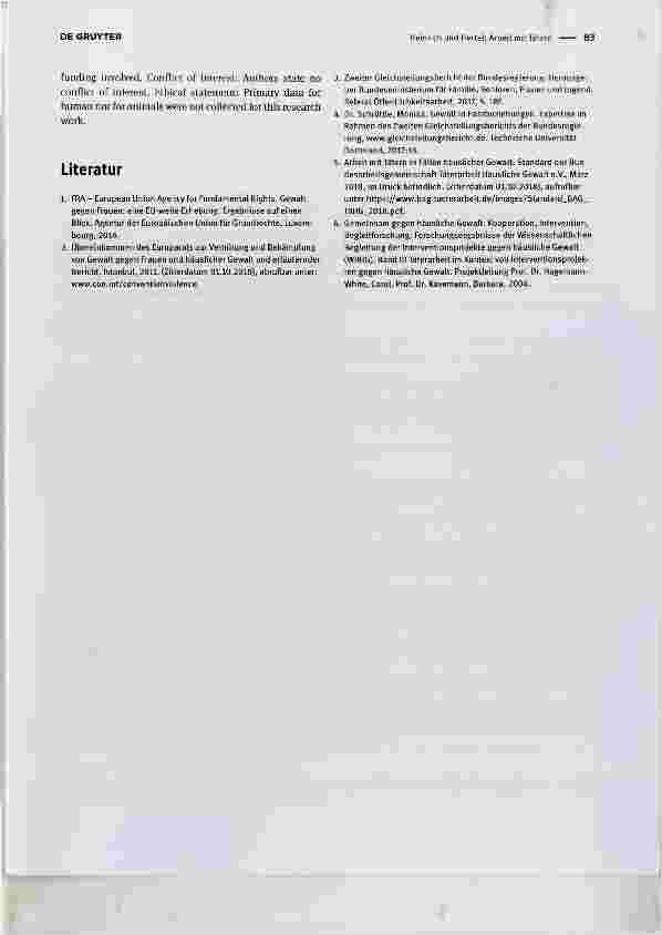 Vorschauseite 3: Arbeit mit Tätern: Konzept und Praxis zur Prävention Häuslicher Gewalt