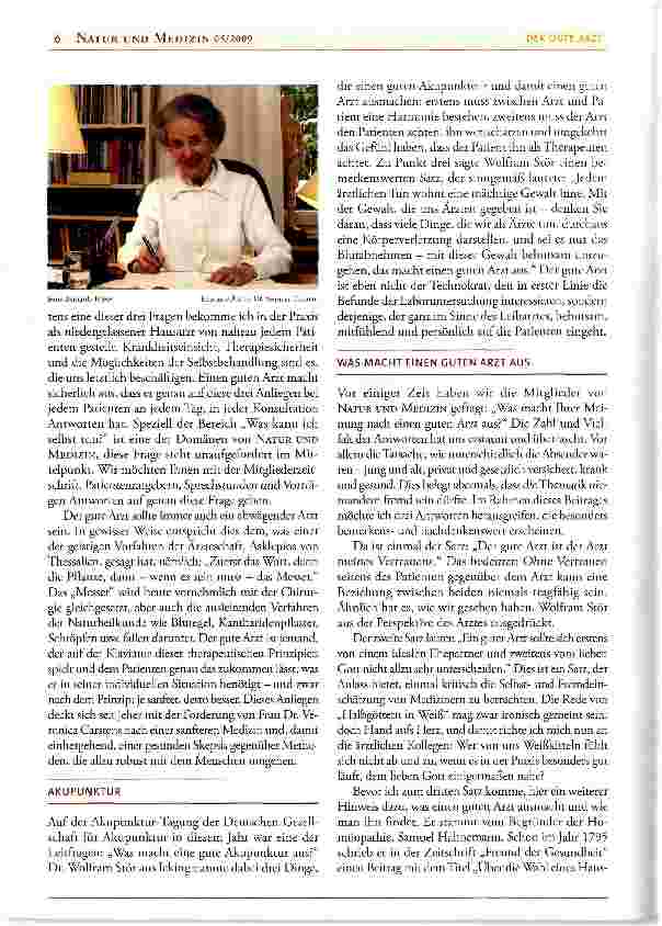 Vorschauseite 3: Der gute Arzt