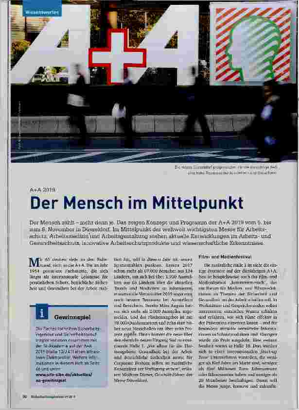 Vorschauseite 1: Der Mensch im Mittelpunkt