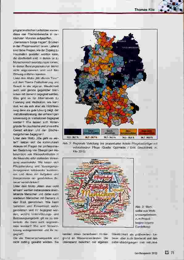 Vorschauseite 3: Verantwortung der Kommunen für ein gutes Leben mit Pflegebedürftigkeit und den wirksamen Schutz von Menschenrechten - und die Bedeutung des Care und Case Managements
