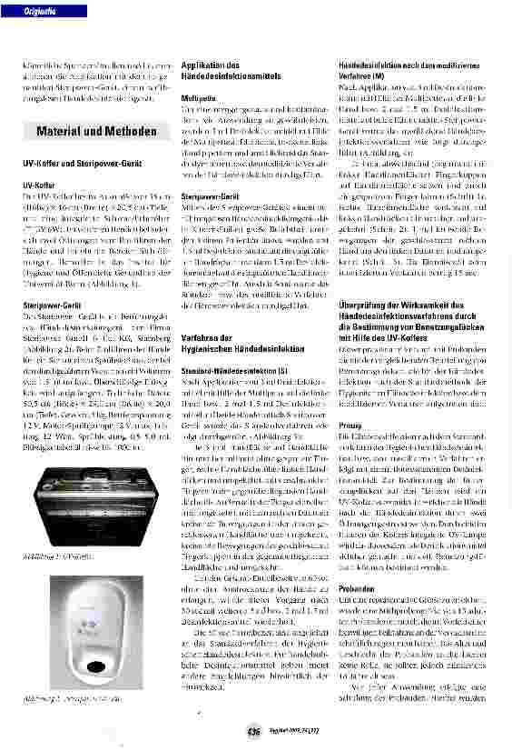 Vorschauseite 3: Praktische Untersuchungen zur kindgerechten Modifikation der hygienischen Händedesinfektion