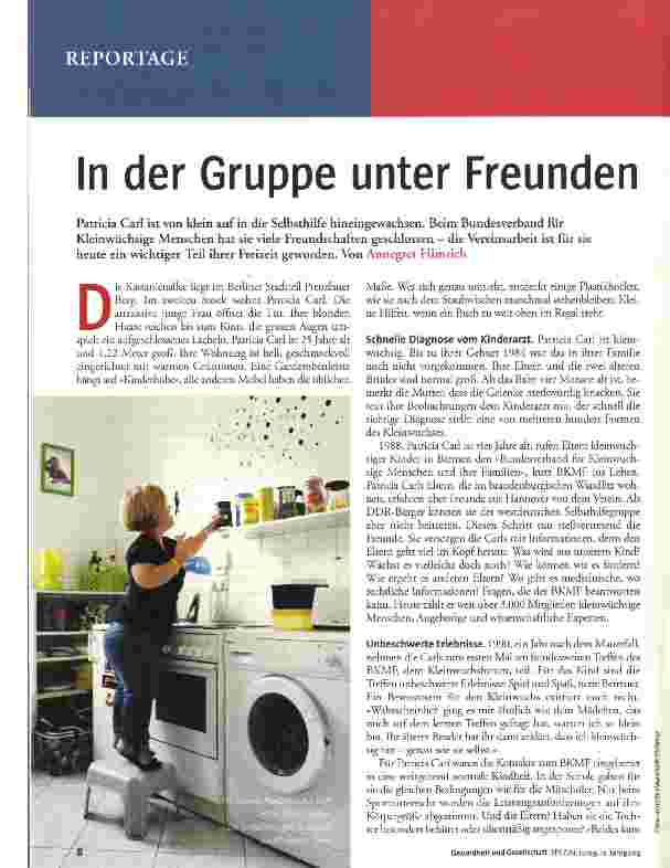Vorschauseite 1: In der Gruppe unter Freunden