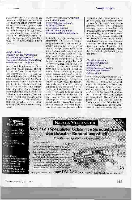 Vorschauseite 2: Ganganalytische Untersuchung nach operativ versorgten Rupturen des vorderen Kreuzbandes