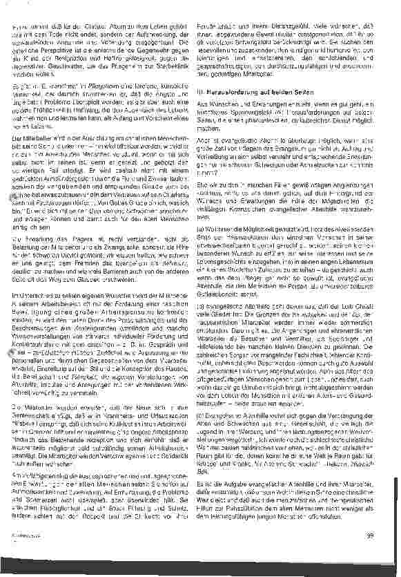 Vorschauseite 3: Die Mitarbeiter auf der Pflegestation im Spannungsfeld von Wünschen, Forderungen und Möglichkeiten