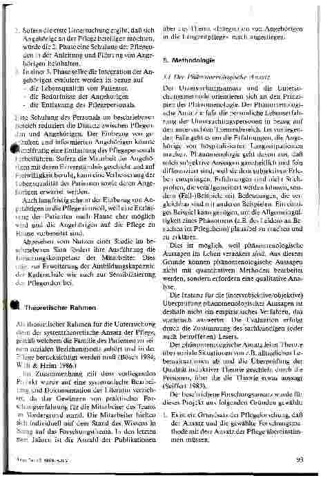 Vorschauseite 2: Angehörige in der Langzeitpflege