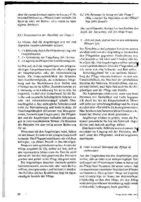 Vorschauseite 6: Angehörige in der Langzeitpflege