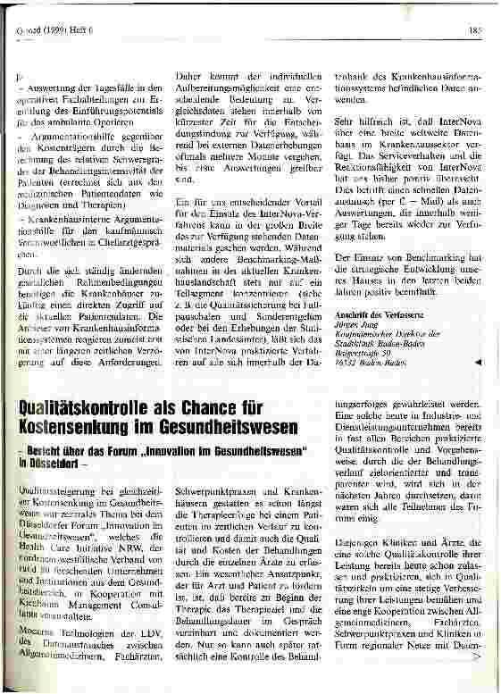 Vorschauseite 4: Benchmarking als Bestandteil einer strategischen Unternehmensentwicklung zum Geschäftszentrum Krankenhaus