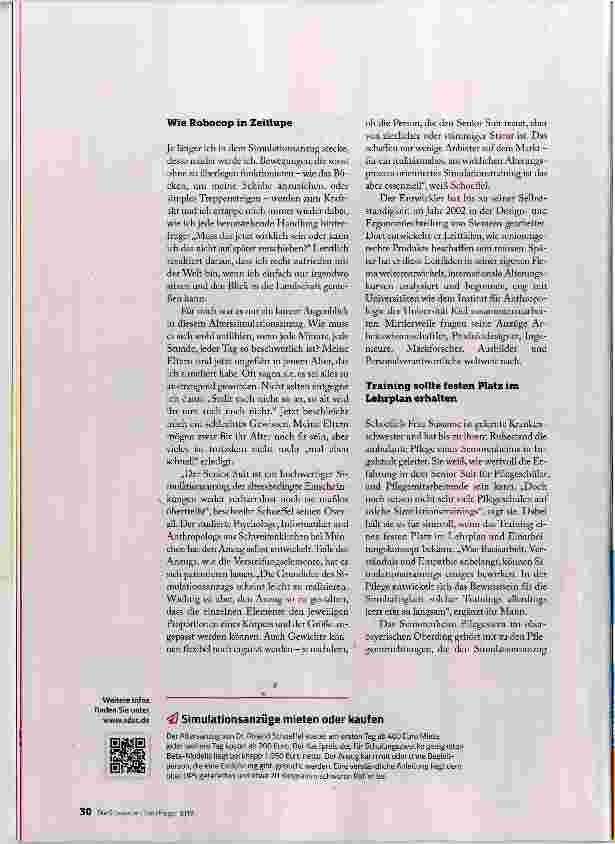 Vorschauseite 3: WIE ES SICH ANFÜHLT, ALT ZU SEIN