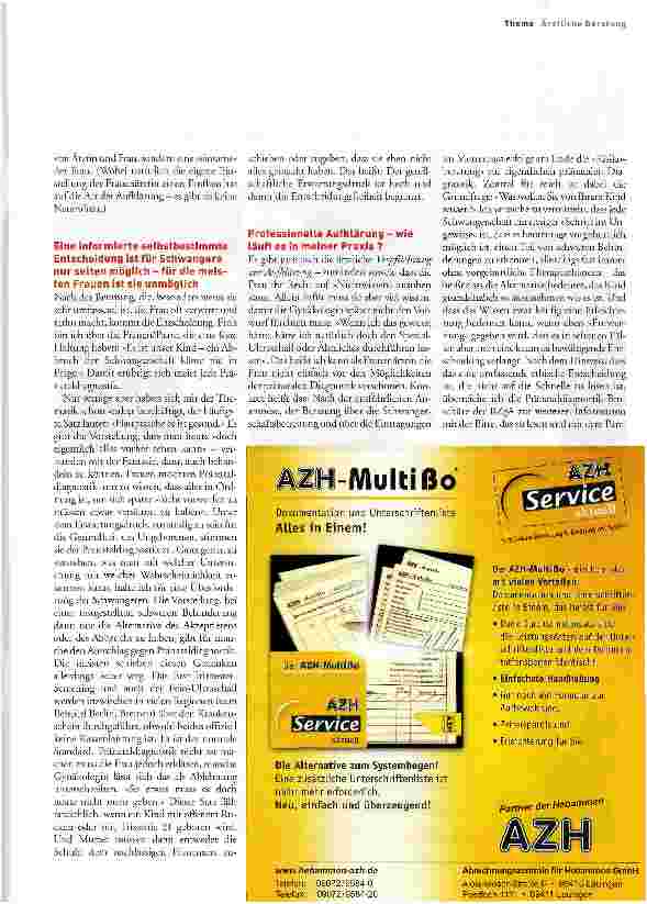 Vorschauseite 3: Ist eine andere Praxis möglich?