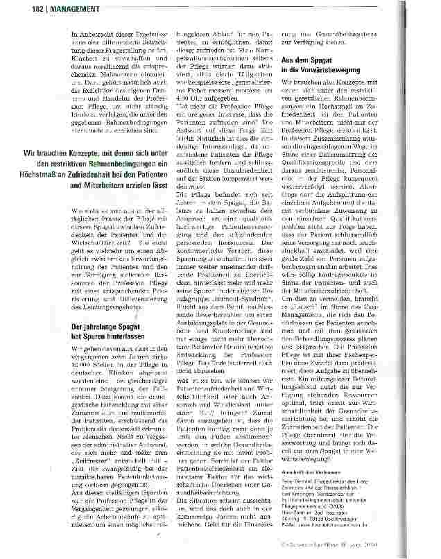 Vorschauseite 3: Im Spagat zwischen Patientenzufriedenheit und Wirtschaftlichkeit