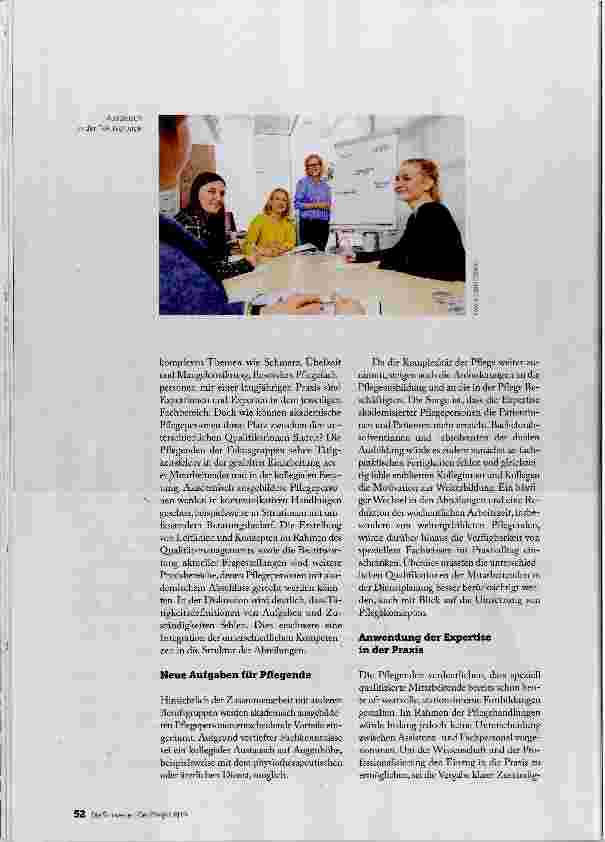 Vorschauseite 3: BALANCEAKT AKADEMISIERUNG