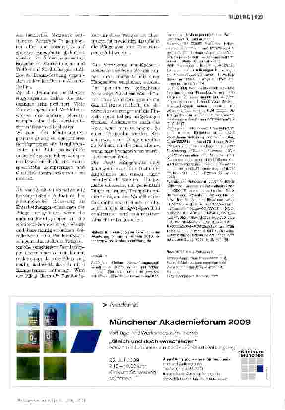 Vorschauseite 5: Gesundheitswirtschaft vernetzt Gesundheitsund Pflegemanager