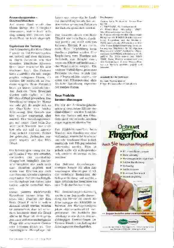 Vorschauseite 3: Klinische Anwendungsbeobachtung: Antischuppenshampoo und Ölbad (dline)