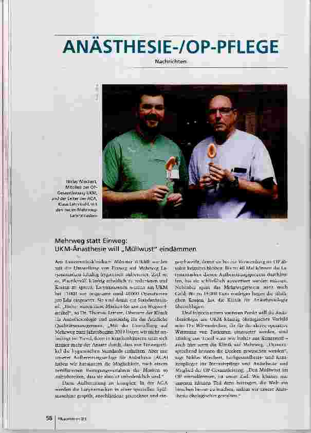 Vorschauseite 1: ANÄSTHESIE-/OP-PFLEGE
